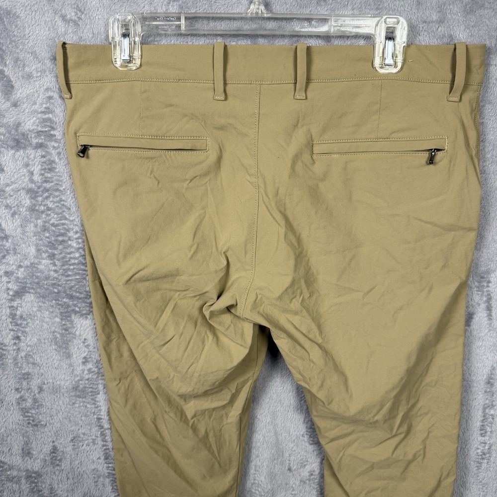 J. Crew 33x32 484 Slim-fit Pants‎ Khaki Career Preppy Office Minimalist - Picture 7 of 7